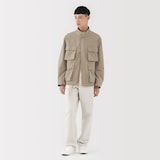 紳士　ナイロンワークブルゾン