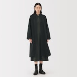 婦人　コットンウールリラックスフィットシャツワンピース