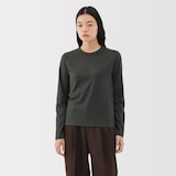 婦人　コットンヤク天竺長袖Ｔシャツ