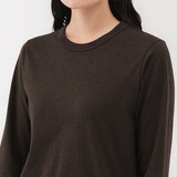 婦人　コットンヤク天竺長袖Ｔシャツ