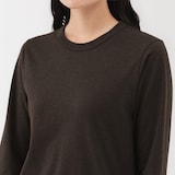 婦人　コットンヤク天竺長袖Ｔシャツ