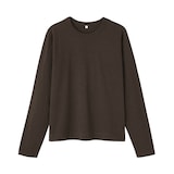 婦人　コットンヤク天竺長袖Ｔシャツ