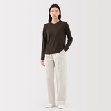 婦人　コットンヤク天竺長袖Ｔシャツ