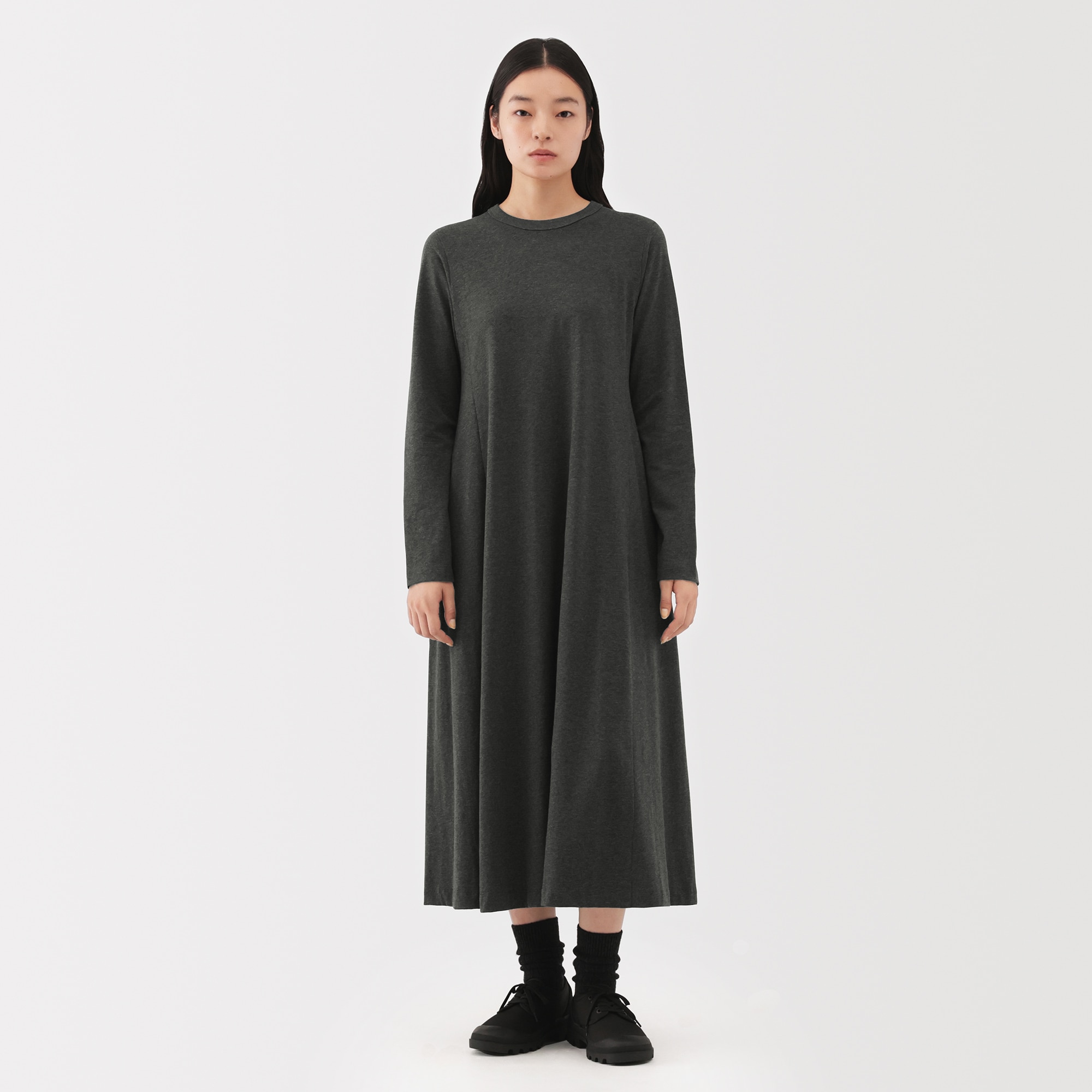 婦人 コットンヤク天竺ワンピース | 無印良品