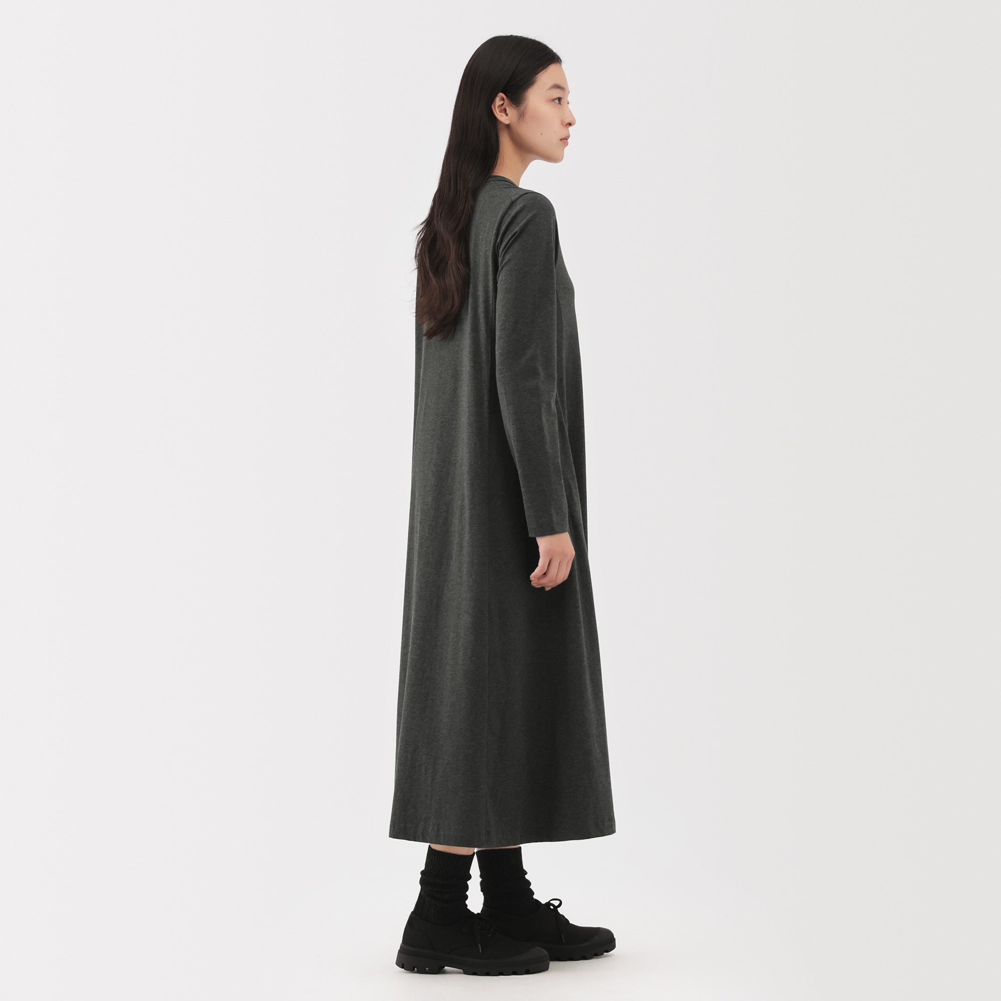 婦人　コットンヤク天竺ワンピース