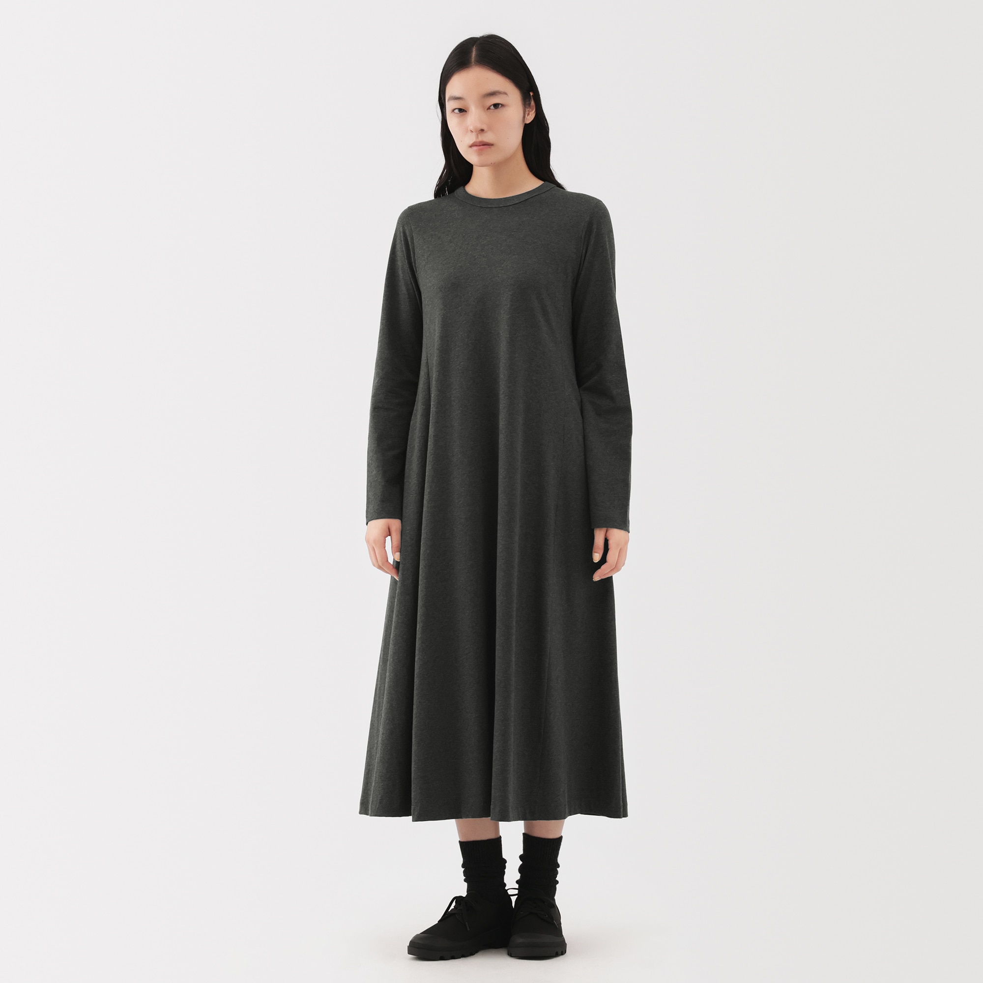 婦人 コットンヤク天竺ワンピース | 無印良品