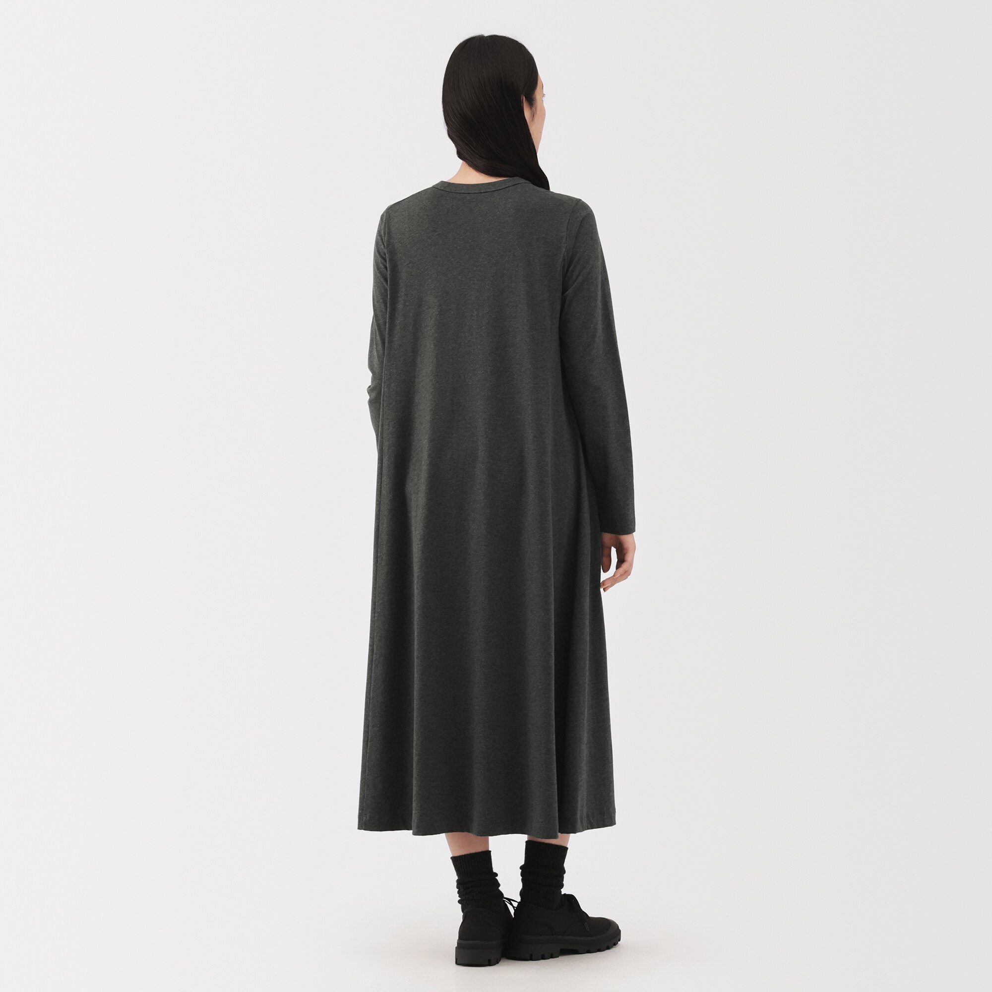 婦人 コットンヤク天竺ワンピース | 無印良品