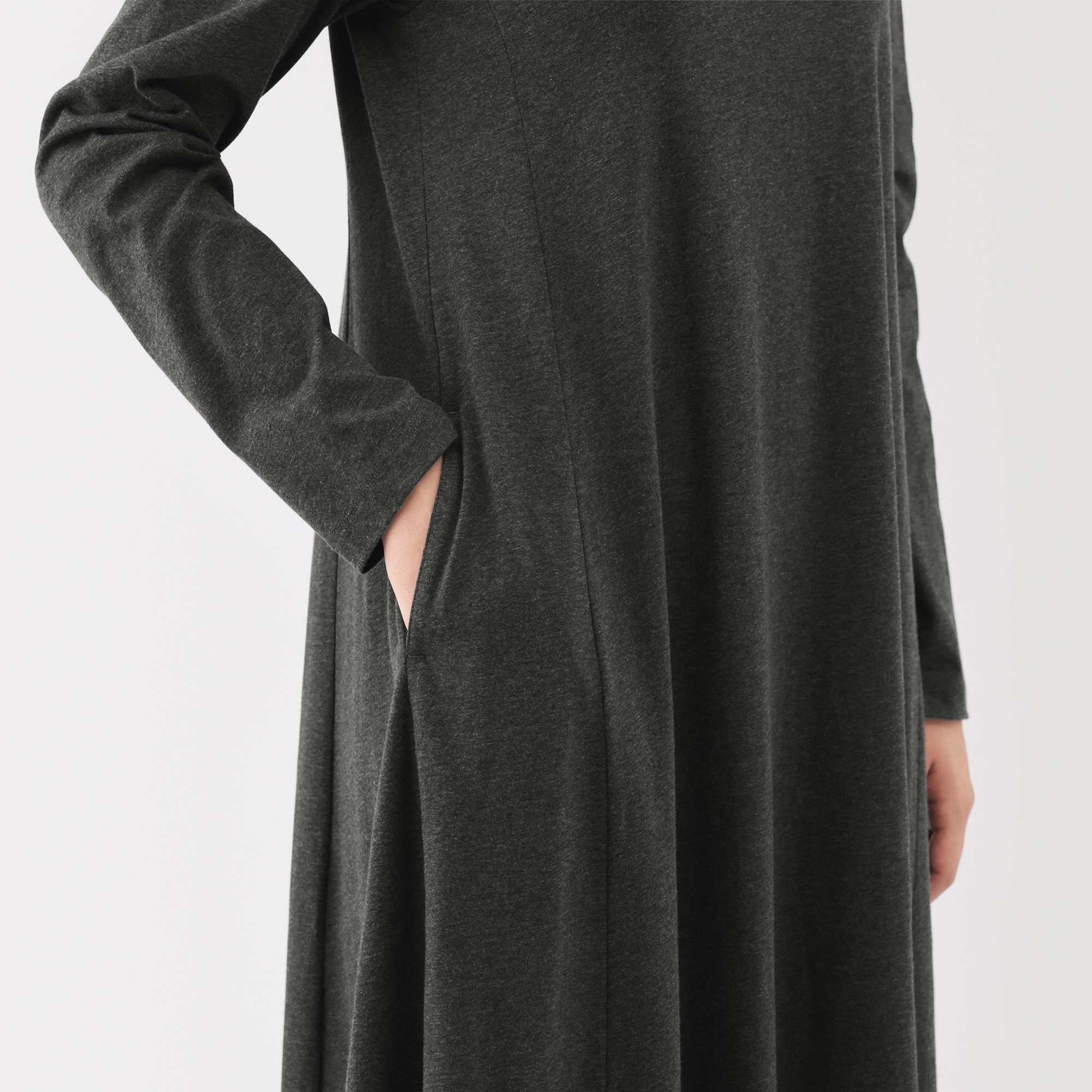 婦人　コットンヤク天竺ワンピース