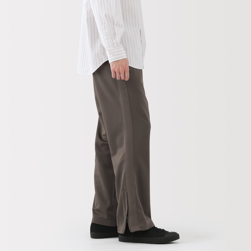 紳士　ユニフォーム素材で作ったトラックパンツ