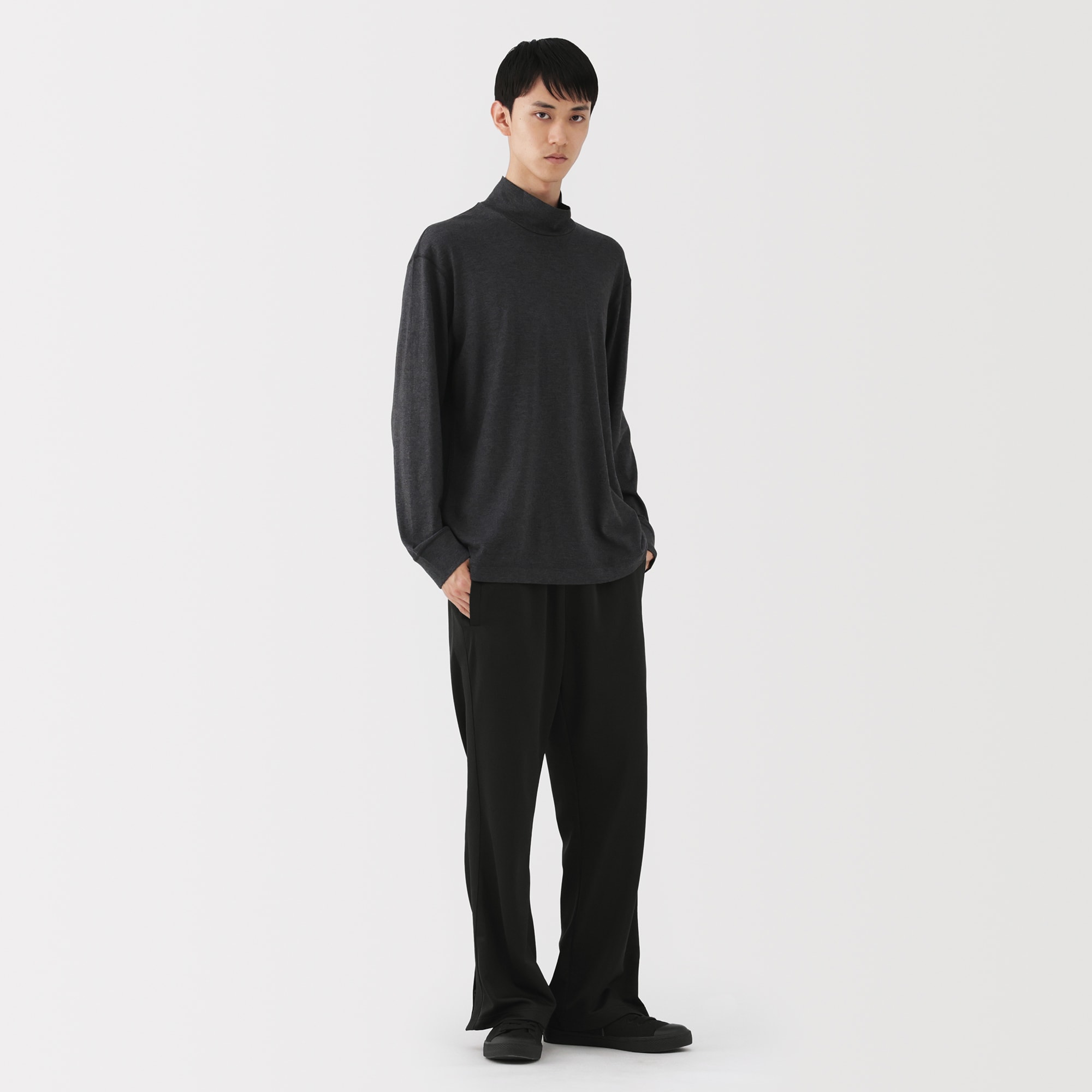【MUJI Labo】ユニフォーム素材で作ったイージーパンツ 完売品2025AW MUJI Laboユニフォーム素材で作ったイージーパンツ