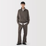 紳士　ユニフォーム素材で作ったトラックパンツ