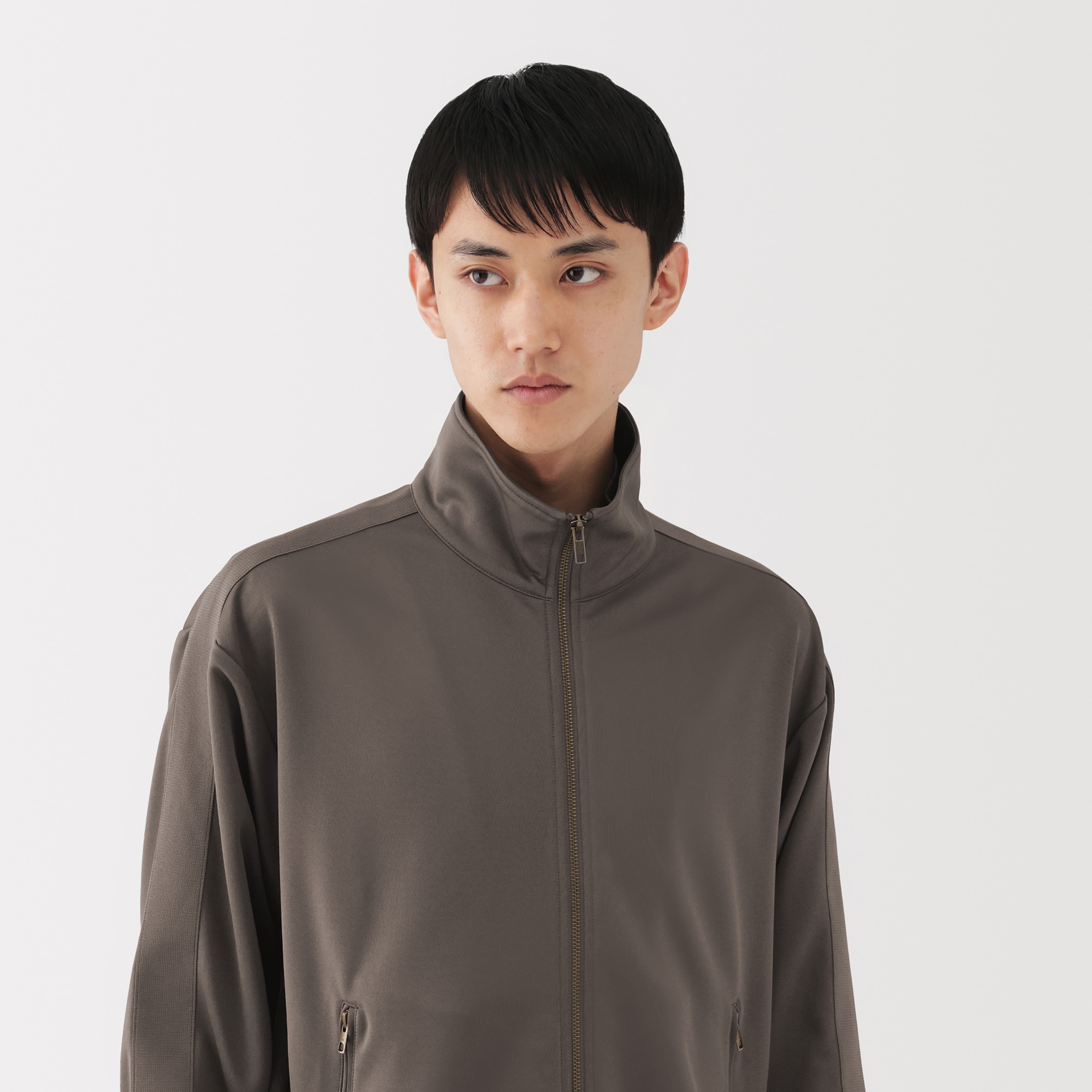 紳士 ユニフォーム素材で作ったトラックジャケット | 無印良品