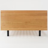 無垢材ベッド・オーク材・セミダブル