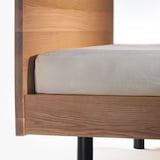 無垢材ベッド・オーク材・セミダブル