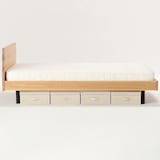 無垢材ベッド・オーク材・ダブル