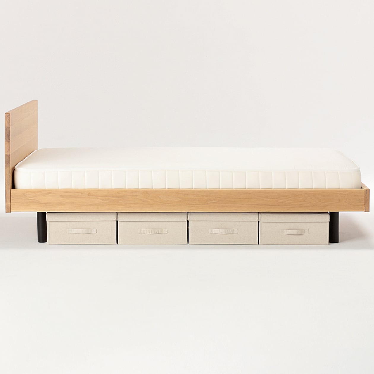 無垢材ベッド・オーク材・ダブル