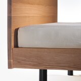 無垢材ベッド・オーク材・クィーン