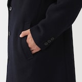 紳士　ウール混チェスターコート（再生）