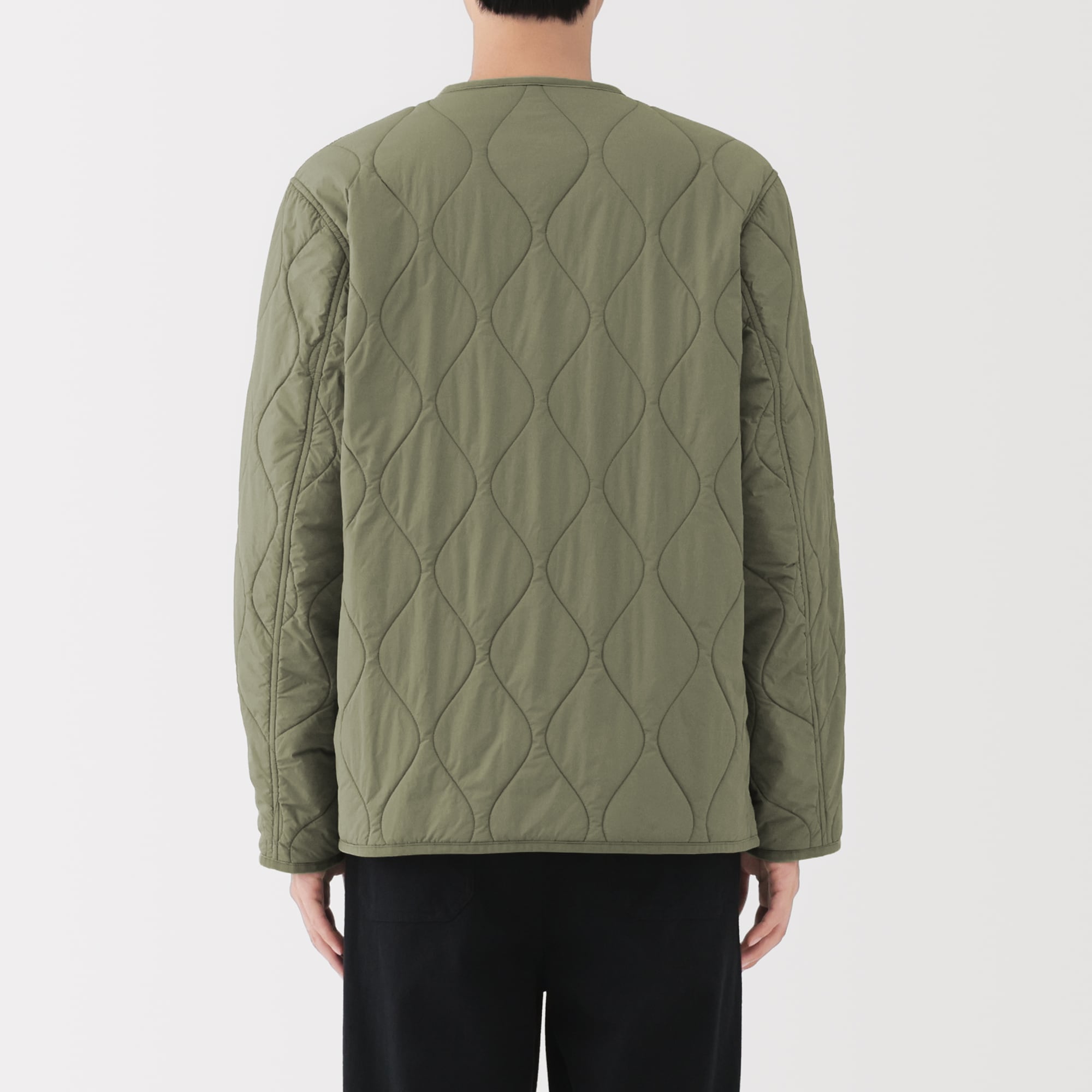 紳士 ふんわり中わた 撥水キルトジャケット | 無印良品
