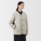 紳士　ふんわり中わた　撥水キルトジャケット