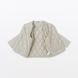 紳士　ふんわり中わた　撥水キルトジャケット