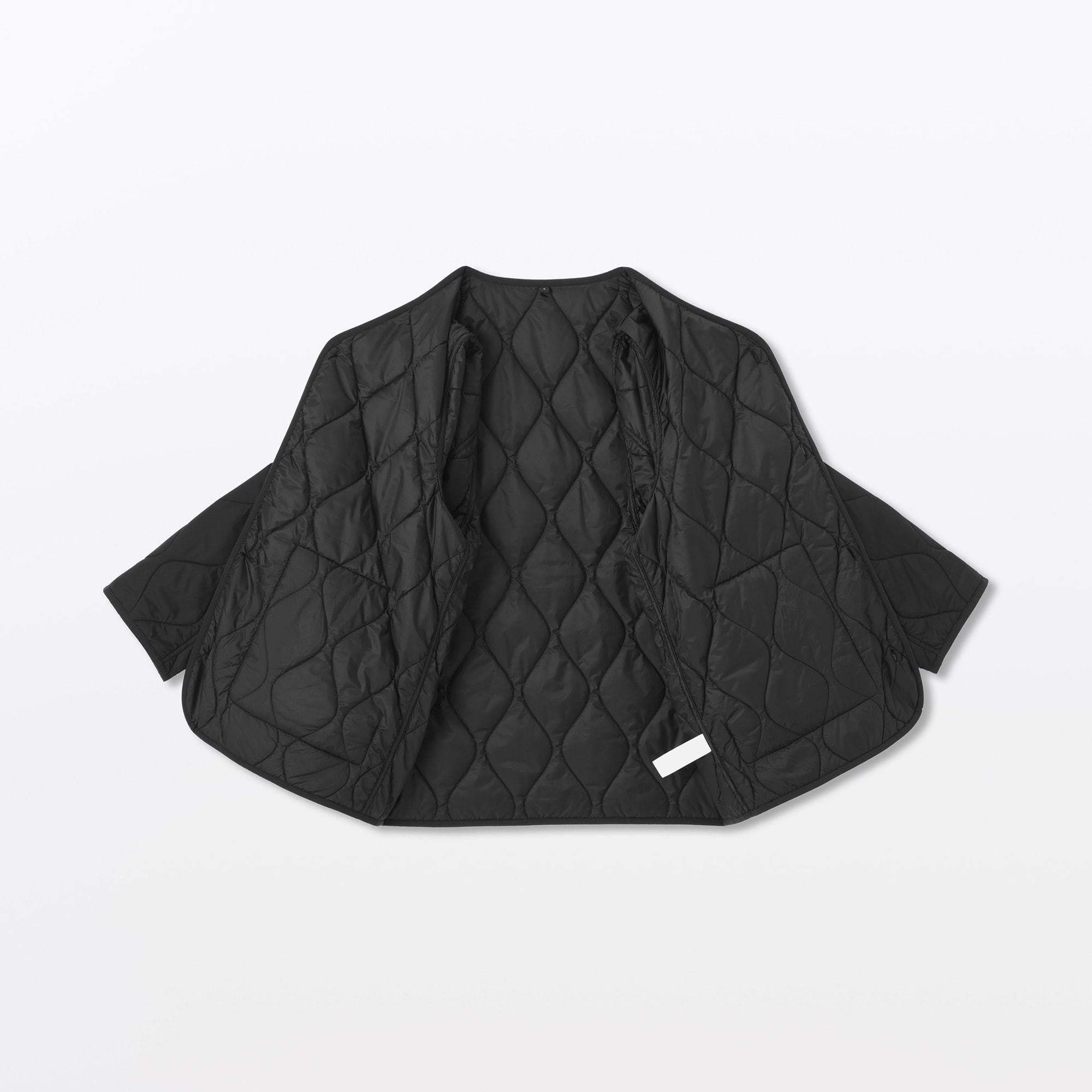 紳士　ふんわり中わた　撥水キルトジャケット