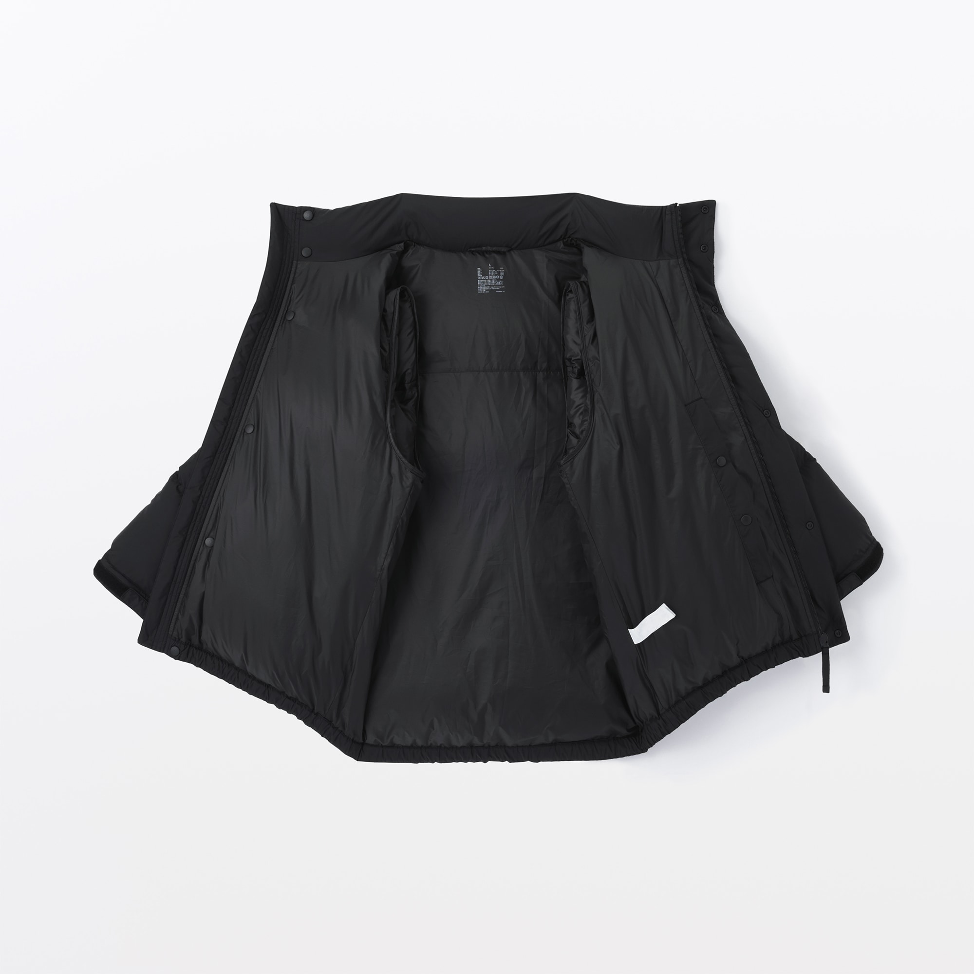 紳士　軽量ダウンポケッタブルジャケット