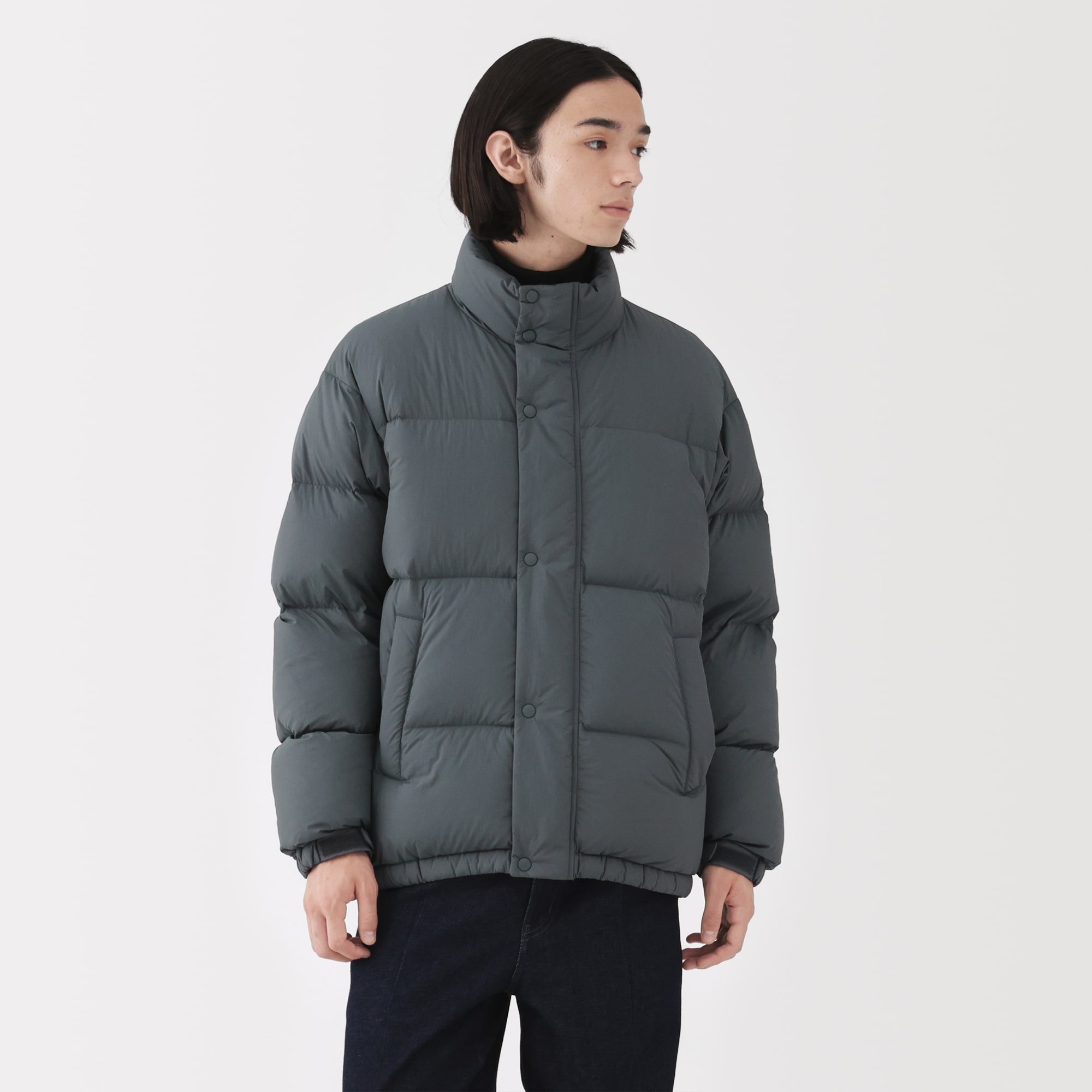 ★新品未使用 無印 軽量ダウンポケッタブルジャケット★ 紳士 軽量ダウンポケッタブルジャケット | 無印良品