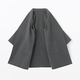 紳士　ウール混ダブルフェイスチェスターコート