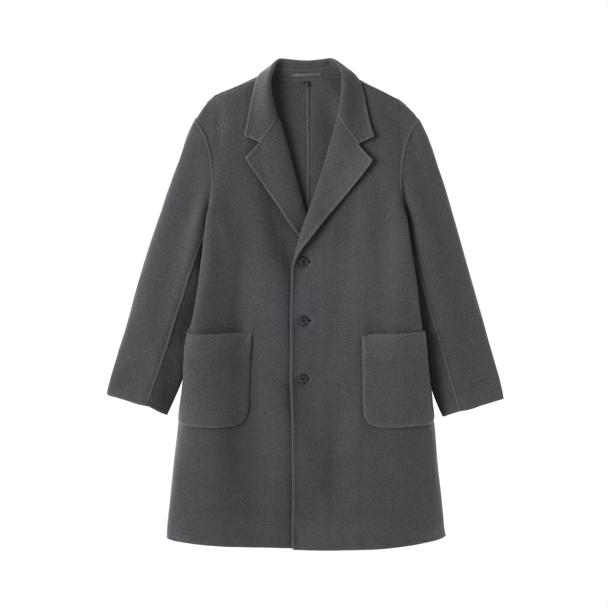 紳士 ウール混ダブルフェイスチェスターコート | 無印良品