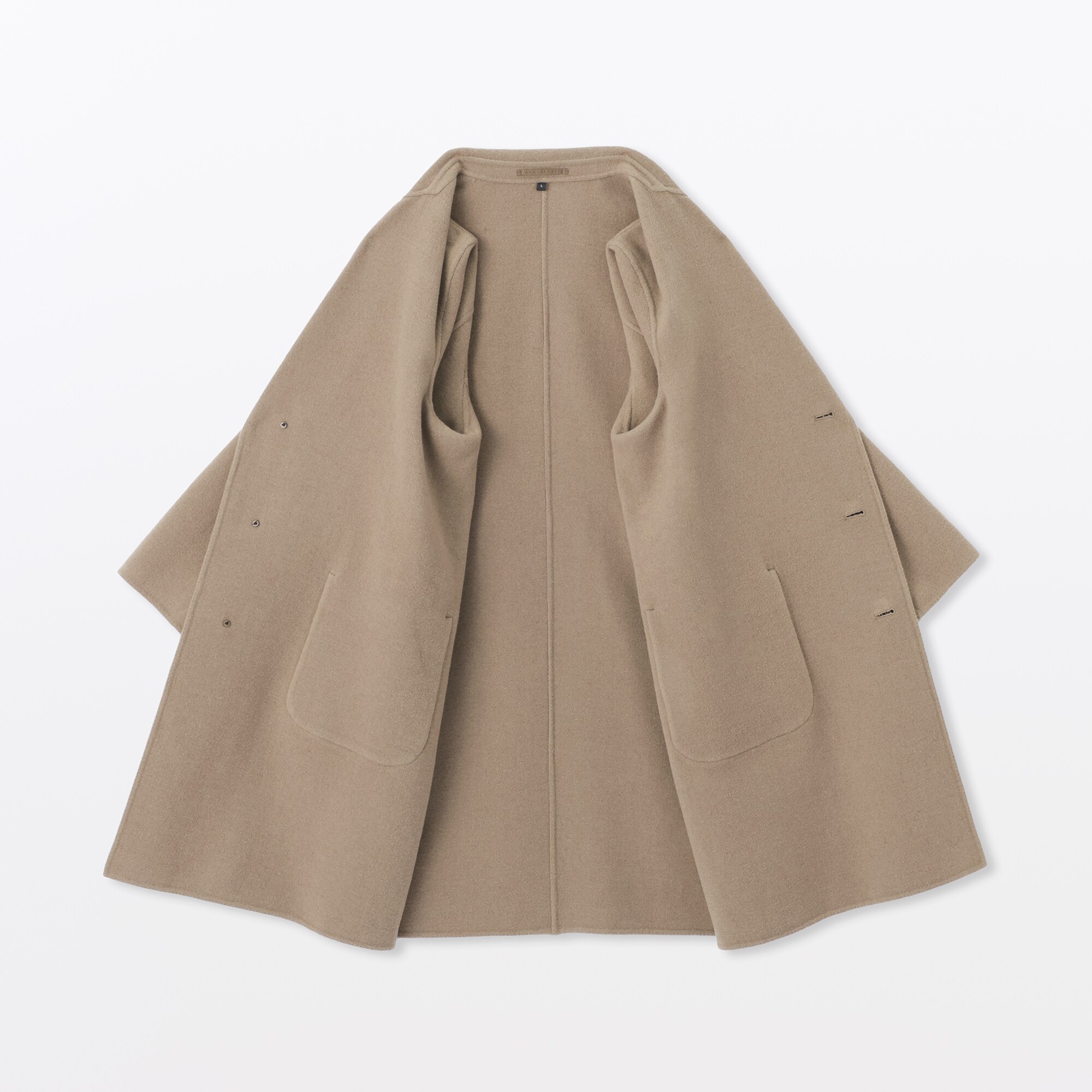 紳士 ウール混ダブルフェイスチェスターコート | 無印良品