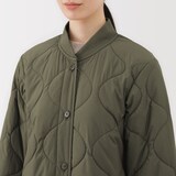 婦人　ふんわり中わた　キルティングコート