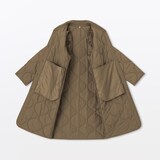 婦人　ふんわり中わた　キルティングコート