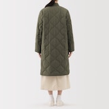 婦人　ふんわり中わた　キルティングコート