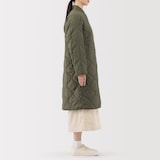 婦人　ふんわり中わた　キルティングコート