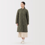 婦人　ふんわり中わた　キルティングコート