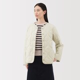 婦人　ふんわり中わた　キルティングジャケット