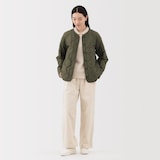 婦人　ふんわり中わた　キルティングジャケット