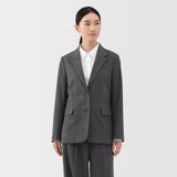 婦人　起毛テーラードジャケット