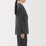 婦人　起毛テーラードジャケット