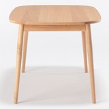 オーク材テーブル・丸脚・幅１８０ｃｍ