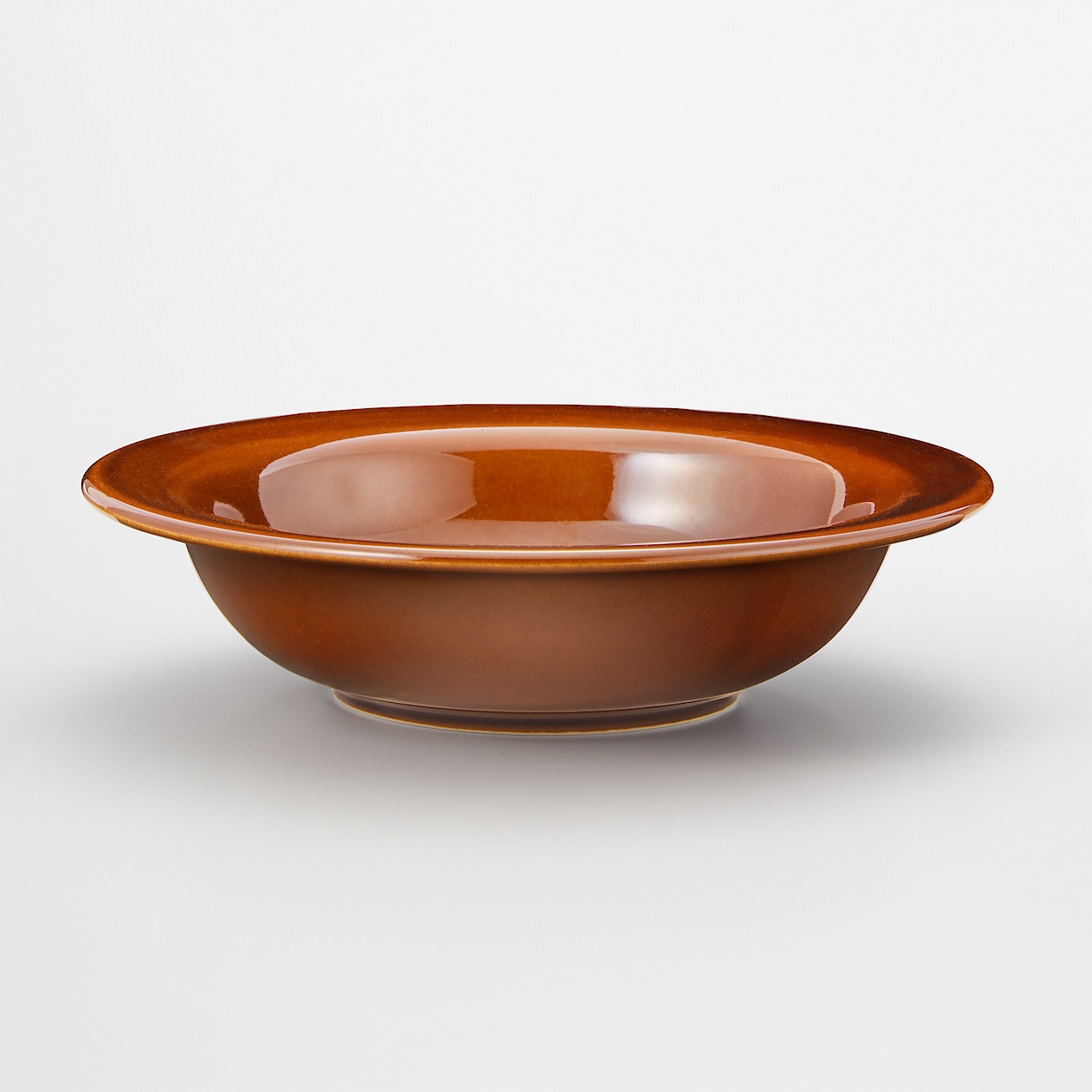 磁器 スープ皿 飴釉 約直径１８ 高さ４ ５ｃｍ 磁器 通販 無印良品