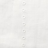 綿麻アイレットプリーツカーテン２倍ヒダ／オフ白