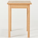 オーク材デスク・オープン棚付