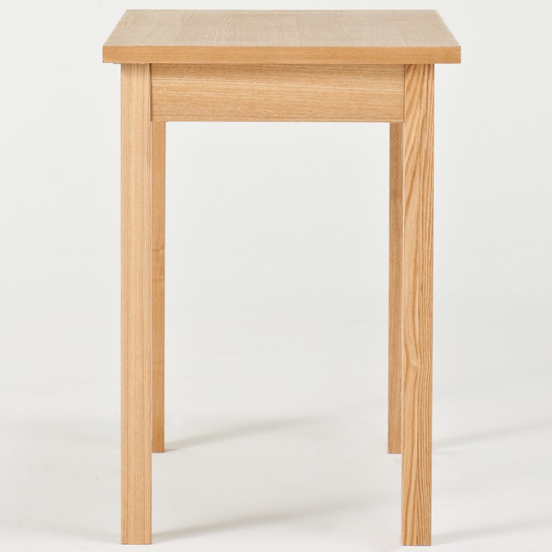 オーク材デスク・オープン棚付 | 無印良品 