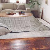 楕円こたつ・本体・タモ材曲木脚・フラットヒーター