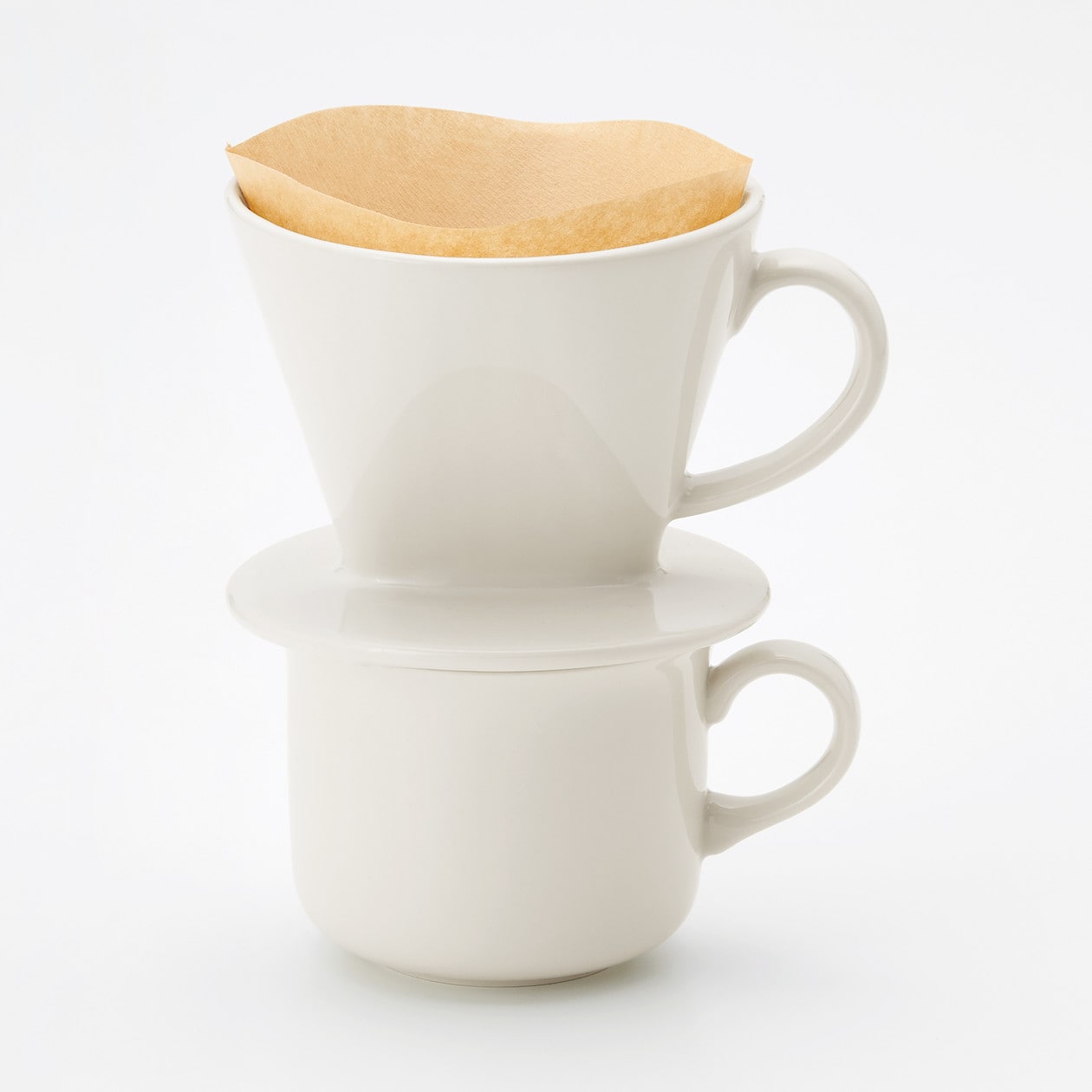 磁器ベージュ カップ 大 約３３０ｍｌ | 磁器ベージュ 食器 通販 | 無印良品