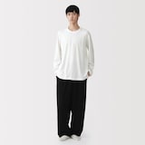 男女兼用　スムースジャージー長袖プルオーバー