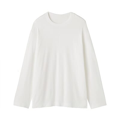 【８月下旬発売予定】男女兼用　スムースジャージー長袖プルオーバー