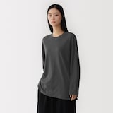 男女兼用　スムースジャージー長袖プルオーバー